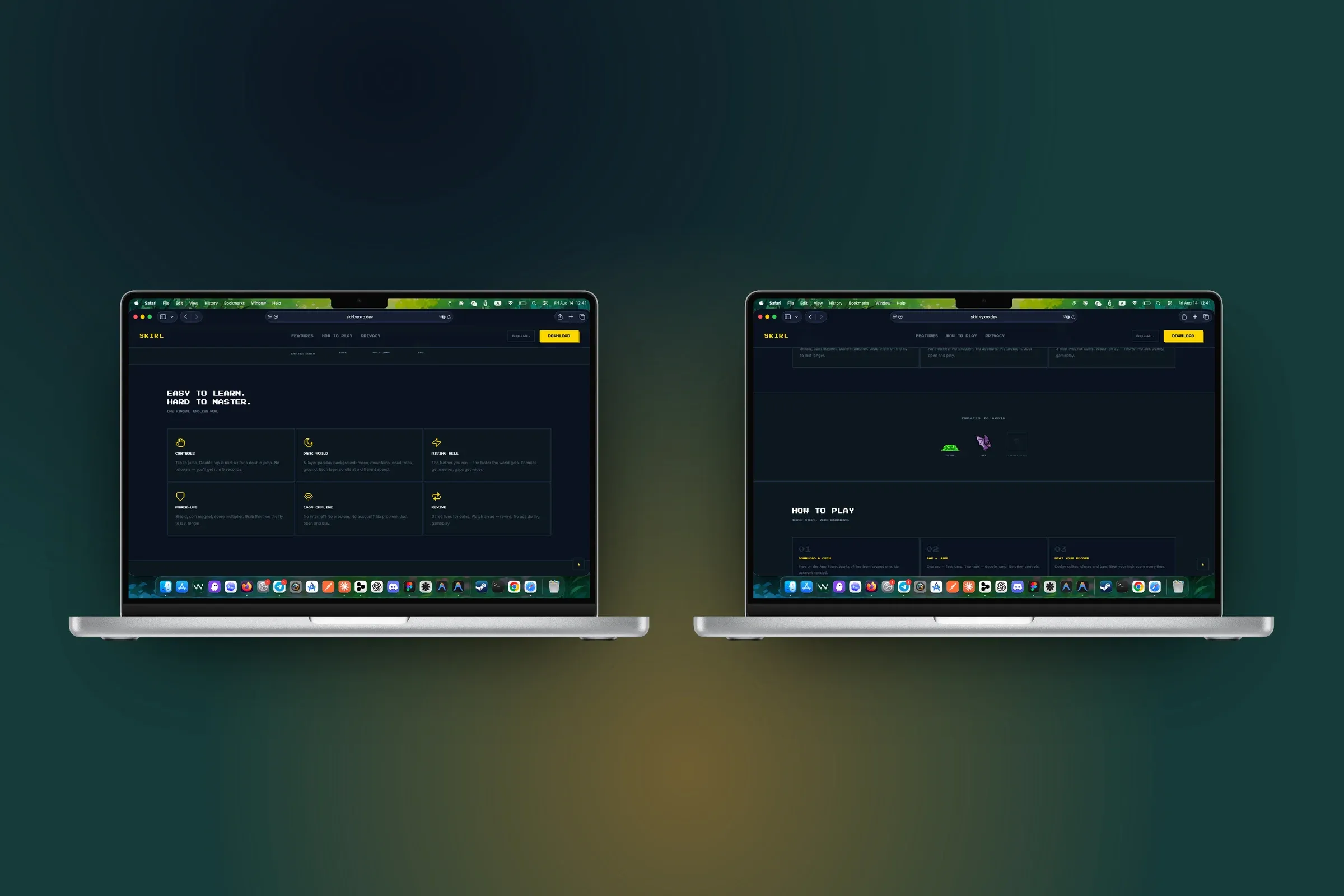 Screenshot showcase