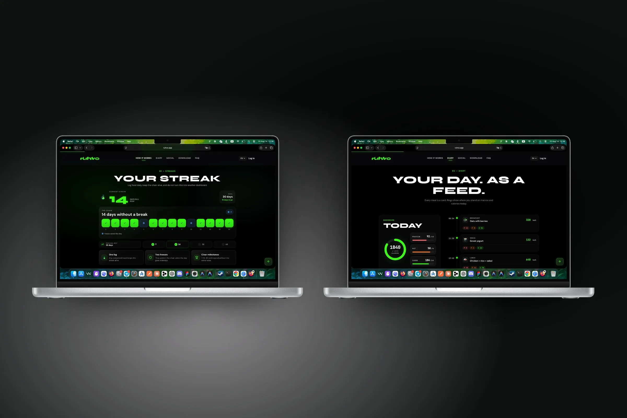 Screenshot showcase