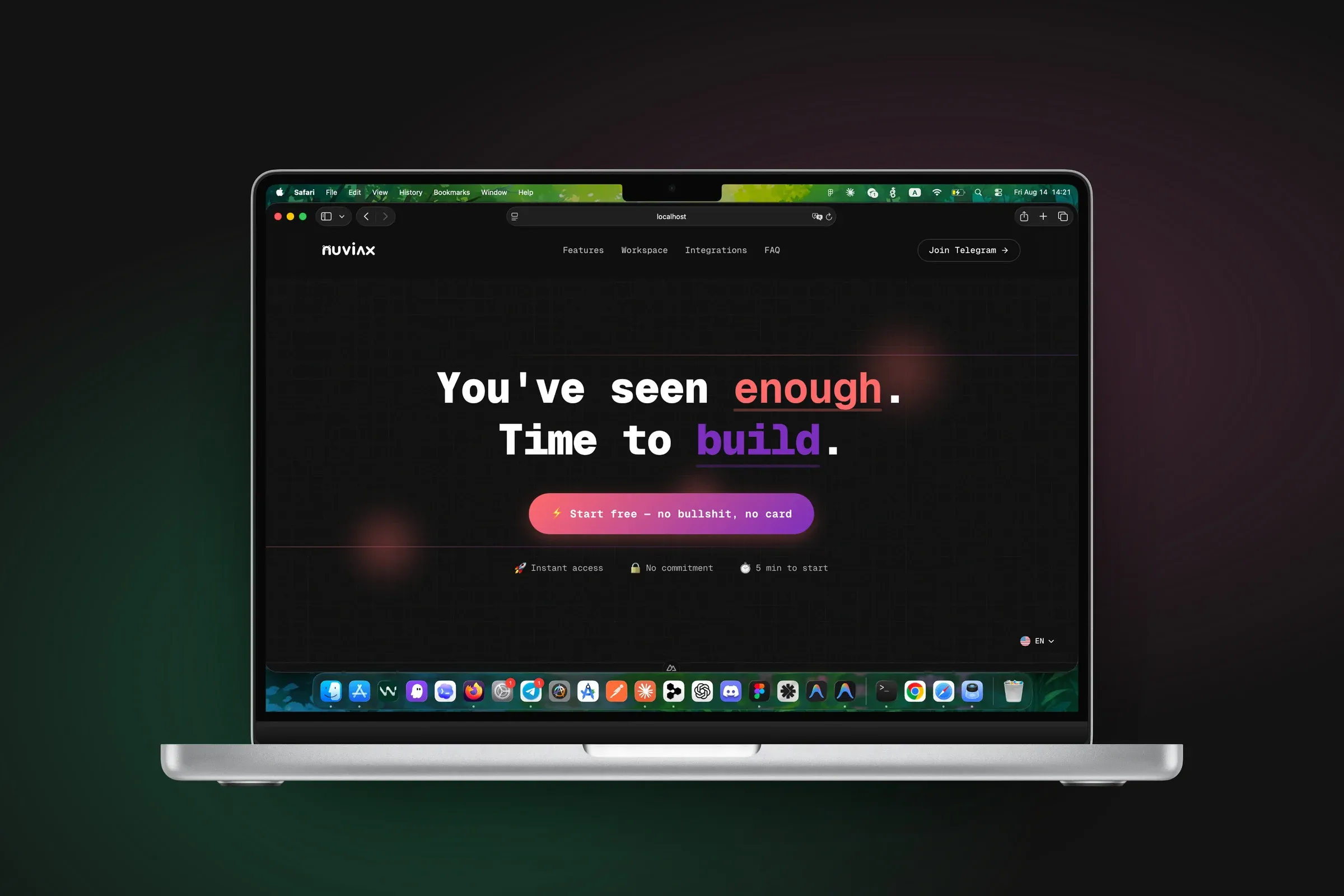 Screenshot showcase