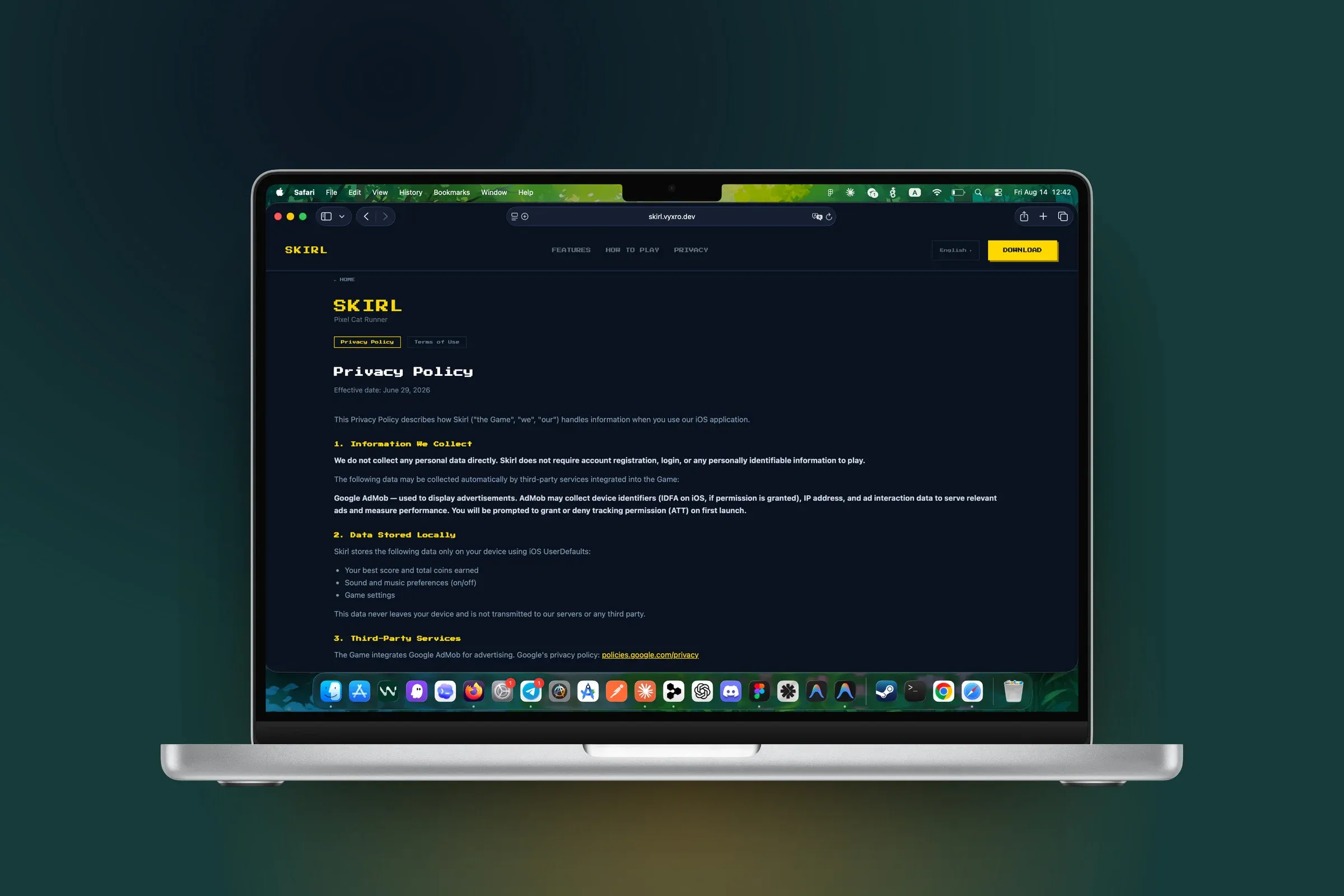 Screenshot showcase