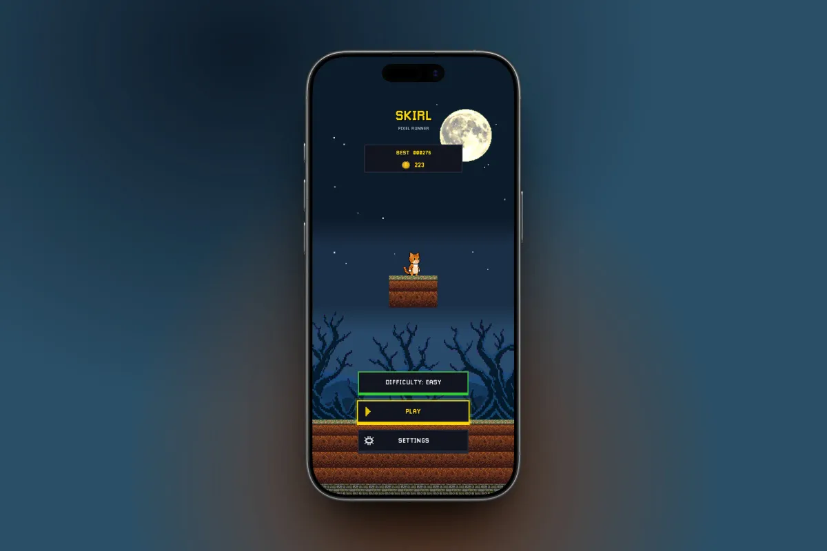 Создание Skirl: Увлекательная iOS игра на Swift